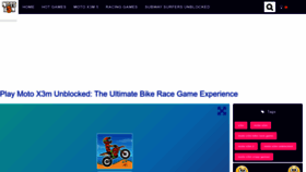 What Motox3m.co website looks like in 2024 