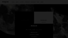 What Monclergroup.com website looks like in 2024 