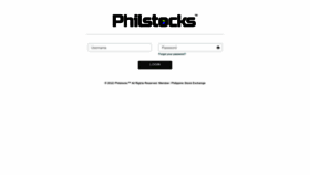 What My.philstocks.ph website looks like in 2024 