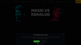 What Messivsronaldo.app website looked like in 2024 (2 years ago)