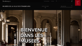 What Musees-strasbourg.org website looks like in 2024 