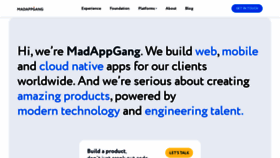 What Madappgang.com website looks like in 2024 