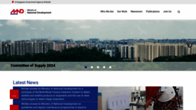 What Mnd.gov.sg website looks like in 2024 