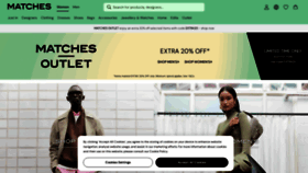 What Matchesfashion.com website looks like in 2024 