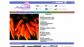 What Materinstvo.ru website looked like in 2024 (1 year ago)
