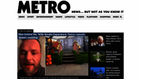 What Metro.co.uk website looks like in 2024 