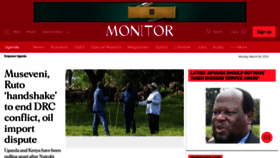 What Monitor.co.ug website looks like in 2024 