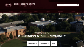 What Msstate.edu website looks like in 2024 