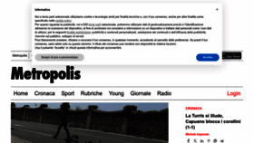 What Metropolisweb.it website looked like in 2024 (2 years ago)