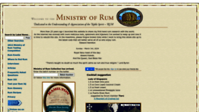 What Ministryofrum.com website looks like in 2024 