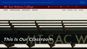 What Mtsac.edu website looks like in 2024 