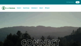 What Mounthermon.org website looks like in 2024 