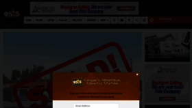 What Mycountry955.com website looks like in 2024 