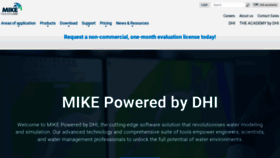 What Mikepoweredbydhi.com website looks like in 2024 