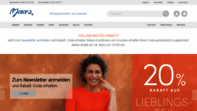 What Maas-natur.de website looks like in 2024 