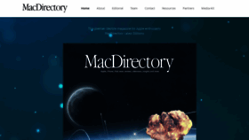 What Macdirectory.com website looks like in 2024 