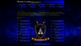 What Maritimequest.com website looks like in 2024 