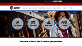 What Metrostlouis.org website looks like in 2024 