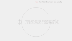 What Masswerk.at website looks like in 2024 