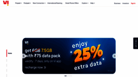 What Myvi.in website looked like in 2024 (1 year ago)