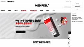 What Medipeel.co.kr website looks like in 2024 