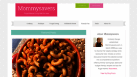What Mommysavers.com website looks like in 2024 