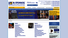 What Mprofil.ru website looks like in 2024 