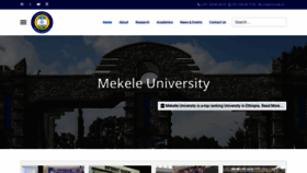 What Mu.edu.et website looks like in 2024 