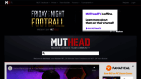 What Muthead.com website looked like in 2024 (1 year ago)