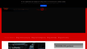 What Maxblog.pl website looks like in 2024 