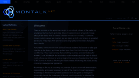 What Montalk.net website looks like in 2024 