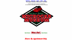 What Microcarmuseum.com website looks like in 2024 