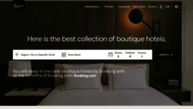 What Myboutiquehotel.com website looks like in 2024 