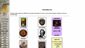 What Mysticgames.com website looks like in 2024 