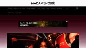 What Madamenoire.com website looks like in 2024 