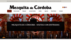 What Mezquitadecordoba.org website looks like in 2024 