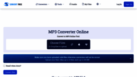 What Mp3-converter.com website looks like in 2024 