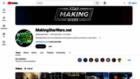 What Makingstarwars.net website looks like in 2024 
