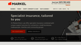 What Markeluk.com website looks like in 2024 