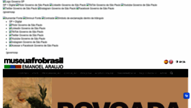 What Museuafrobrasil.org.br website looks like in 2024 