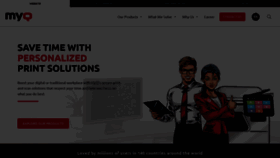 What Myq-solution.com website looks like in 2024 