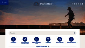 What Marseille.fr website looks like in 2024 