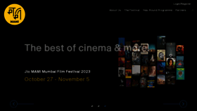 What Mumbaifilmfestival.com website looks like in 2024 