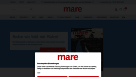 What Mare.de website looks like in 2024 