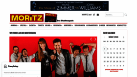 What Moritz.de website looks like in 2024 