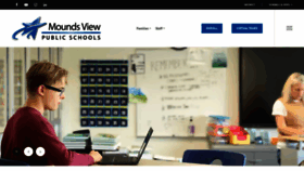 What Moundsviewschools.org website looks like in 2024 