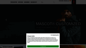 What Mascot.dk website looks like in 2024 