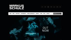 What Markusschulz.com website looks like in 2024 