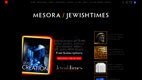 What Mesora.org website looks like in 2024 