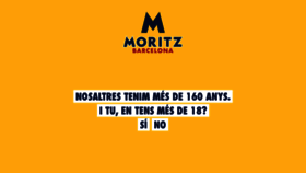What Moritz.com website looks like in 2024 